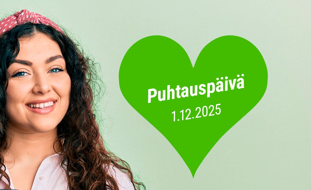 Puhtauspäivää vietetään 1.12.